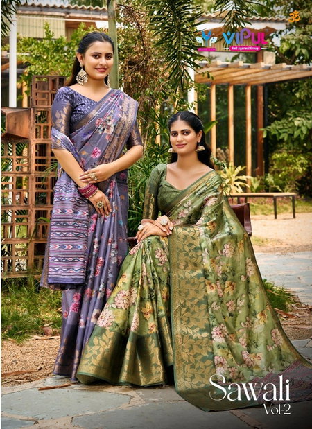 Sawali Vol 02 By Vipul Soft Cruss Saree Wholesale Clothing Distributors In India
